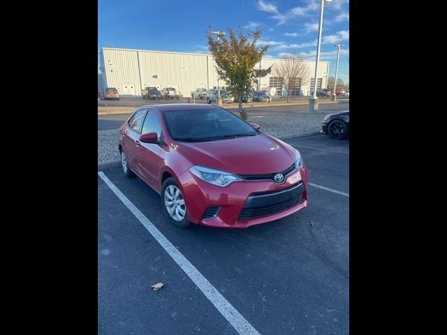 2016 Toyota Corolla LE