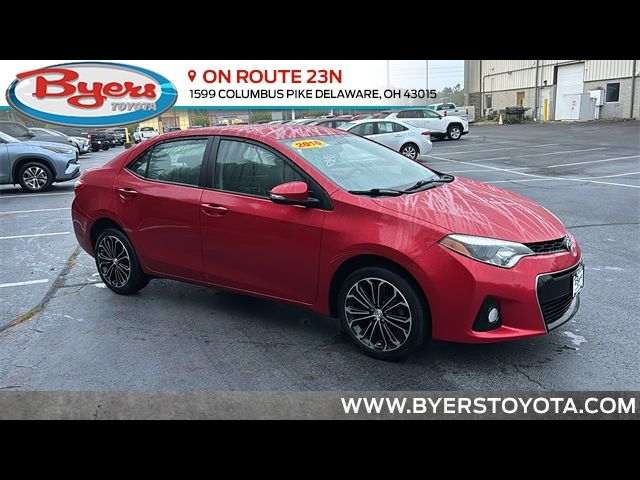 2016 Toyota Corolla S Plus