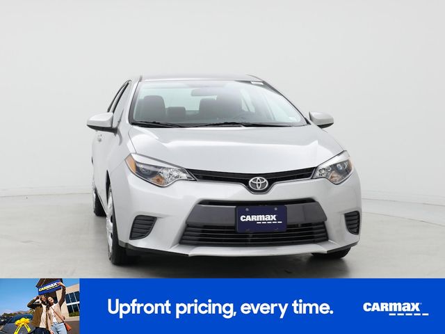 2016 Toyota Corolla LE