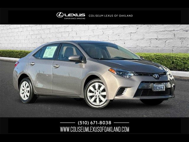 2016 Toyota Corolla LE