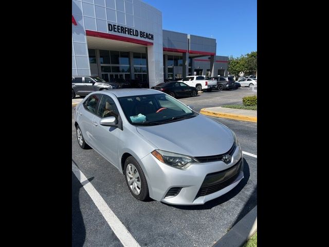 2016 Toyota Corolla LE