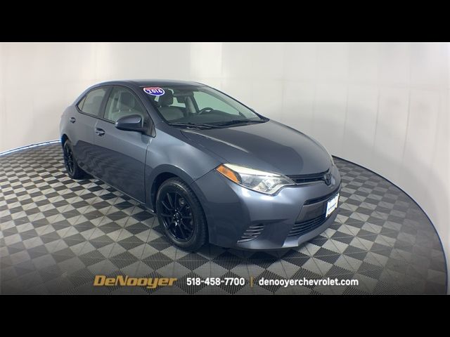 2016 Toyota Corolla LE