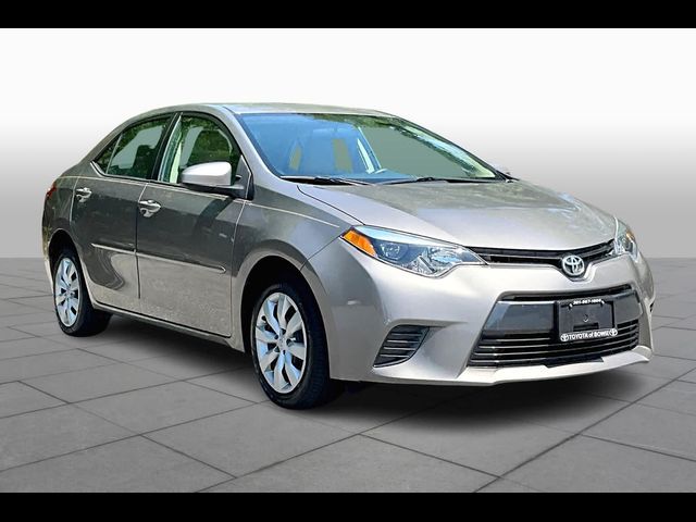 2016 Toyota Corolla LE