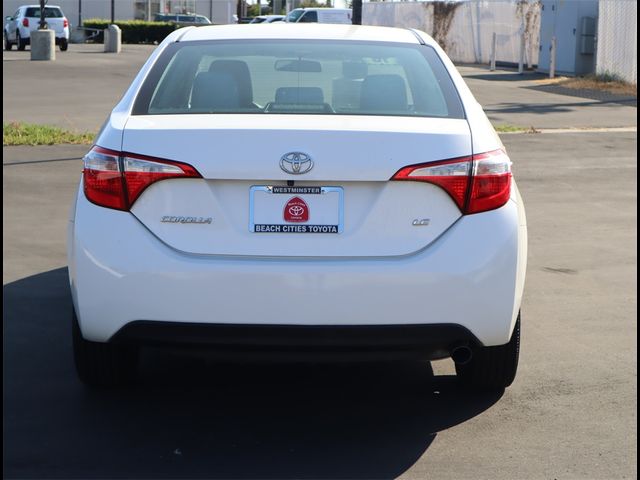 2016 Toyota Corolla LE