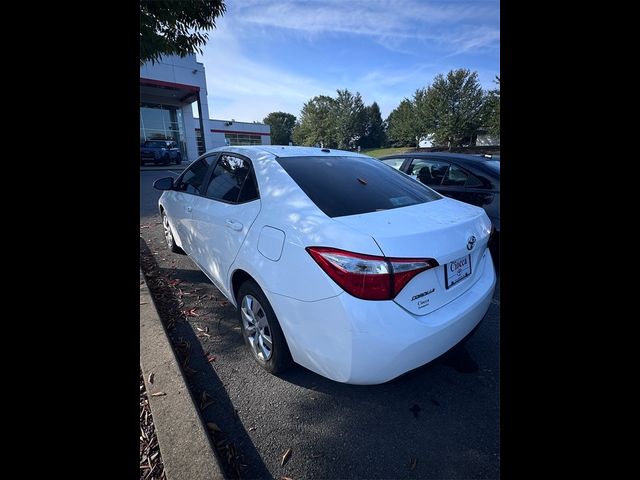 2016 Toyota Corolla LE