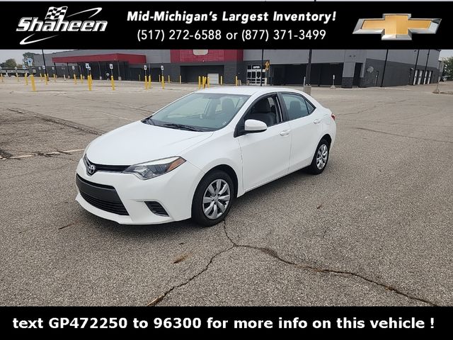 2016 Toyota Corolla LE