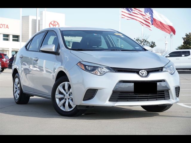 2016 Toyota Corolla LE