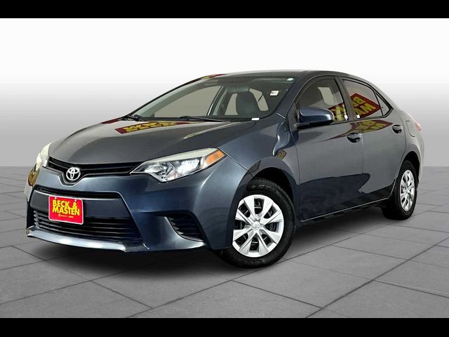 2016 Toyota Corolla LE