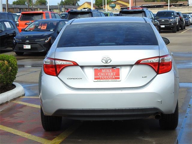 2016 Toyota Corolla LE