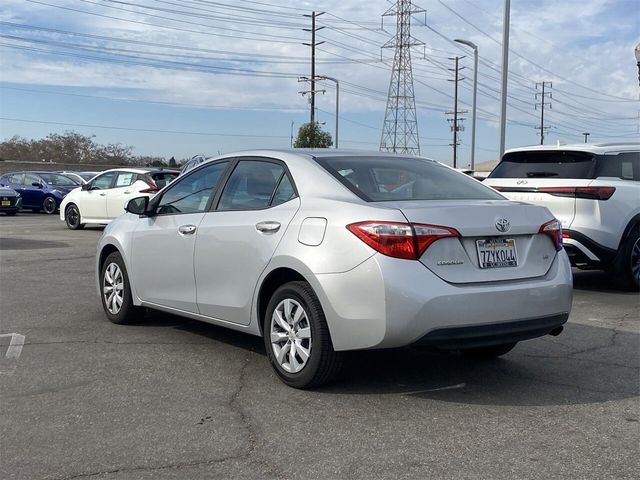 2016 Toyota Corolla LE