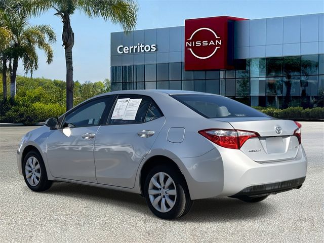 2016 Toyota Corolla LE