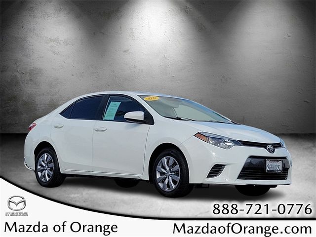 2016 Toyota Corolla LE