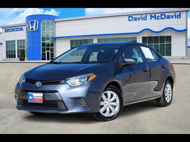 2016 Toyota Corolla LE