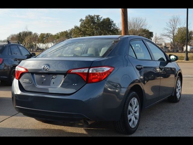 2016 Toyota Corolla LE