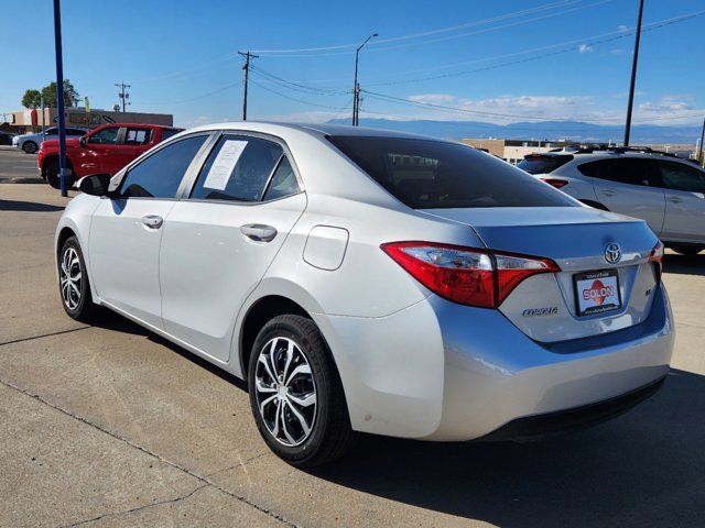 2016 Toyota Corolla LE