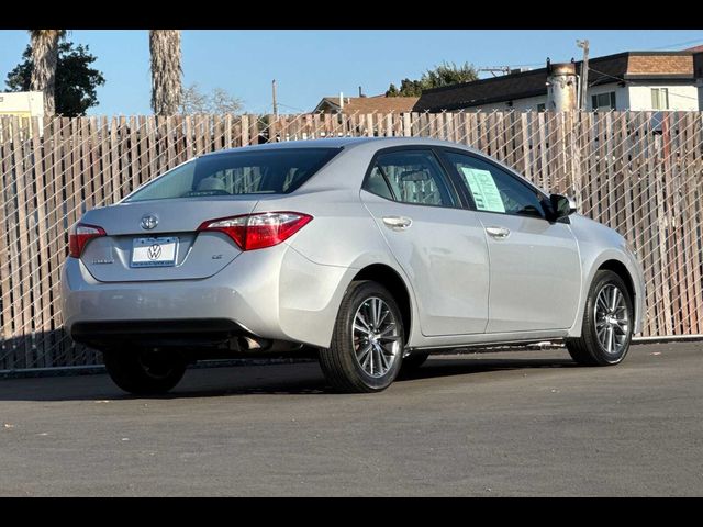 2016 Toyota Corolla LE Plus