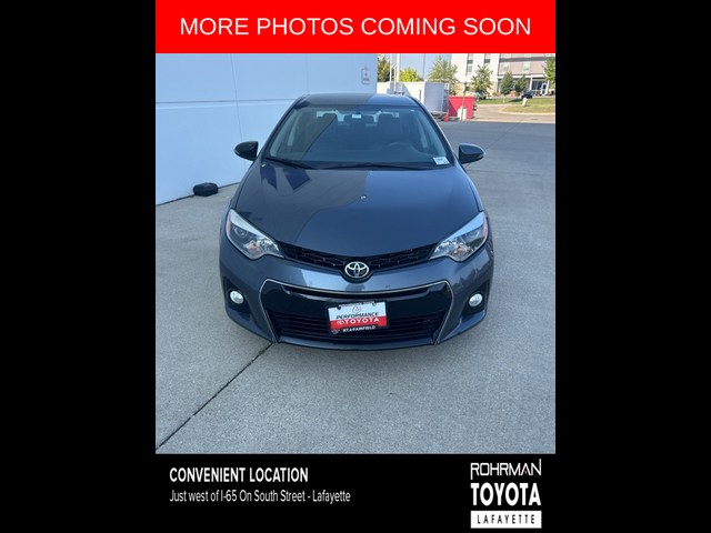 2016 Toyota Corolla S