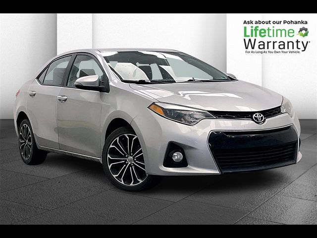 2016 Toyota Corolla S