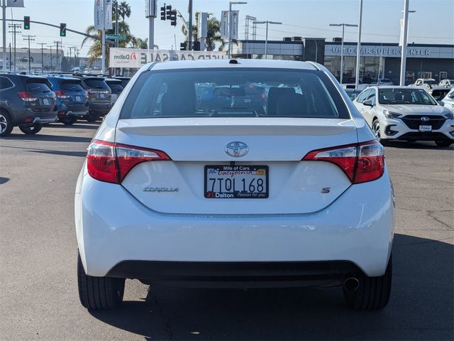 2016 Toyota Corolla S