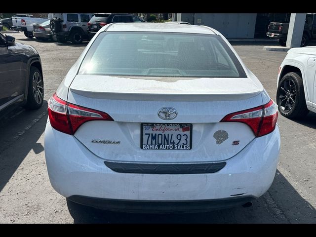 2016 Toyota Corolla S
