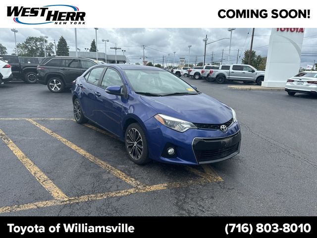 2016 Toyota Corolla S Plus