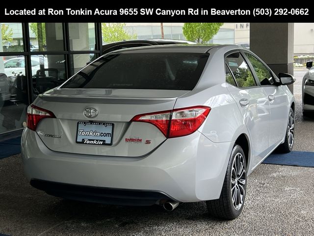 2016 Toyota Corolla S Plus