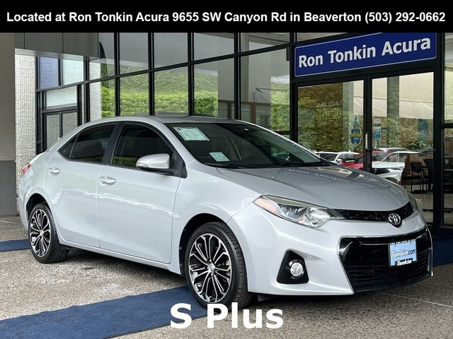 2016 Toyota Corolla S Plus