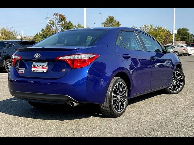 2016 Toyota Corolla S Plus