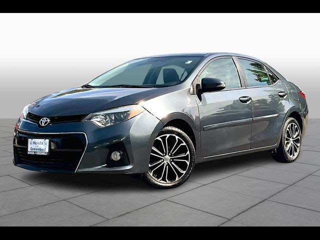 2016 Toyota Corolla S Plus