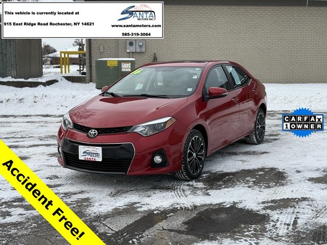 2016 Toyota Corolla S Plus