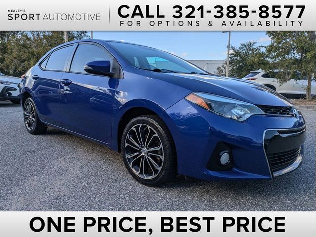 2016 Toyota Corolla S Plus