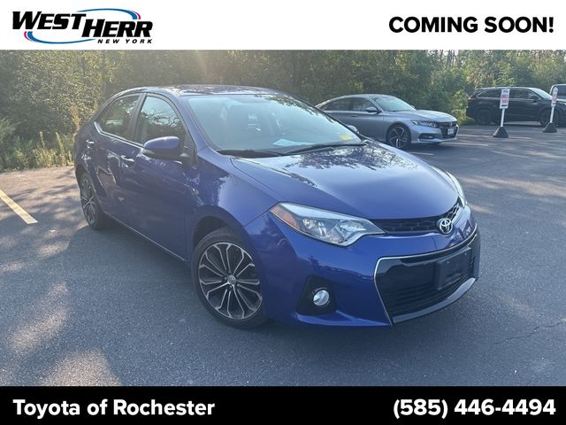 2016 Toyota Corolla S