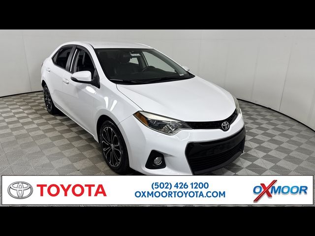 2016 Toyota Corolla S Plus