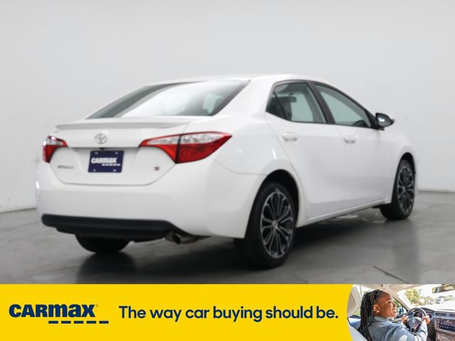 2016 Toyota Corolla S Plus