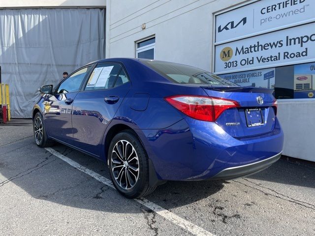 2016 Toyota Corolla S Plus