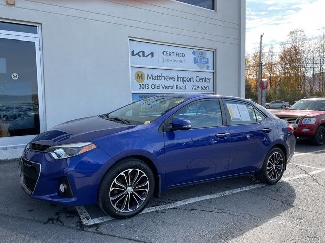 2016 Toyota Corolla S Plus