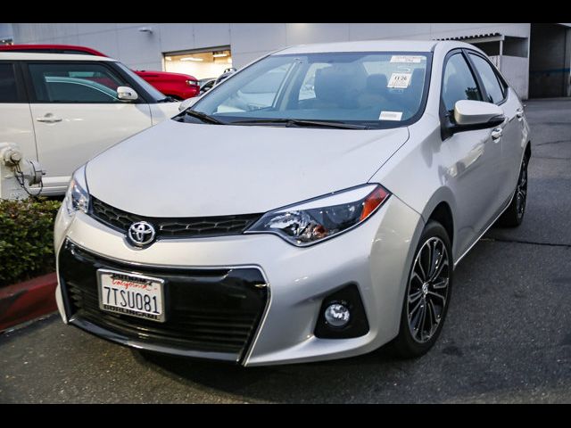 2016 Toyota Corolla S Plus