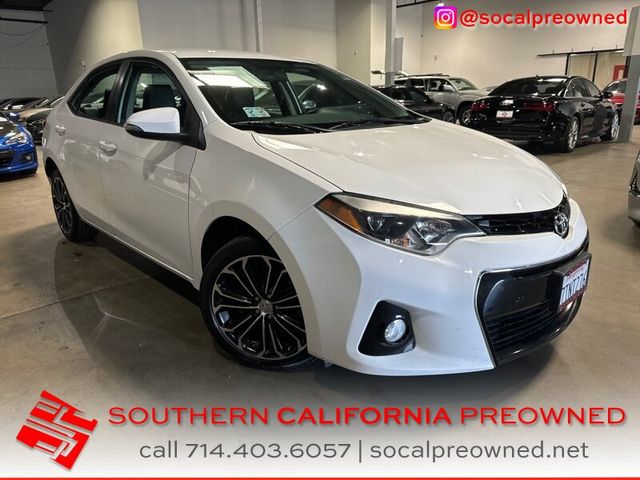 2016 Toyota Corolla S Plus