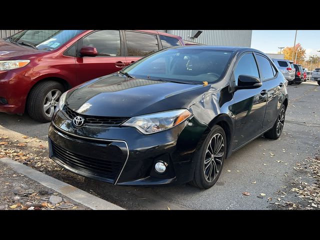 2016 Toyota Corolla S Plus