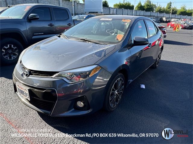 2016 Toyota Corolla S Plus