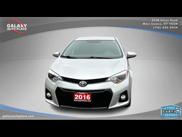 2016 Toyota Corolla S Plus