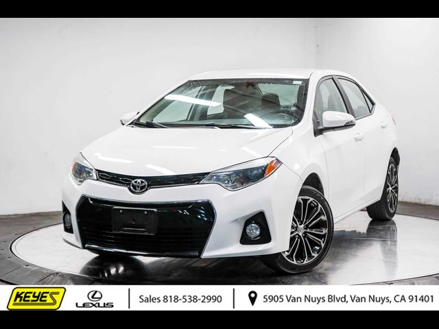 2016 Toyota Corolla S Plus