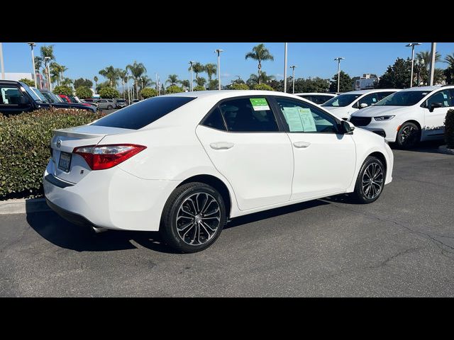 2016 Toyota Corolla S Plus