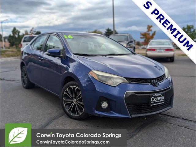 2016 Toyota Corolla S Premium