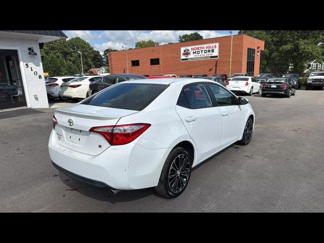 2016 Toyota Corolla S