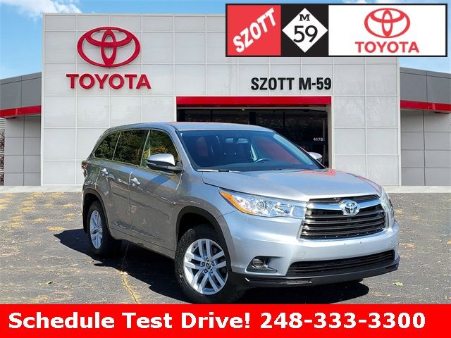 2016 Toyota Highlander 