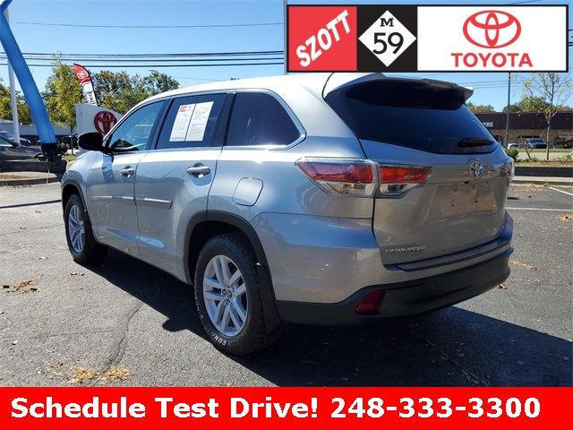 2016 Toyota Highlander 