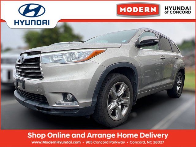 2016 Toyota Highlander Limited Platinum