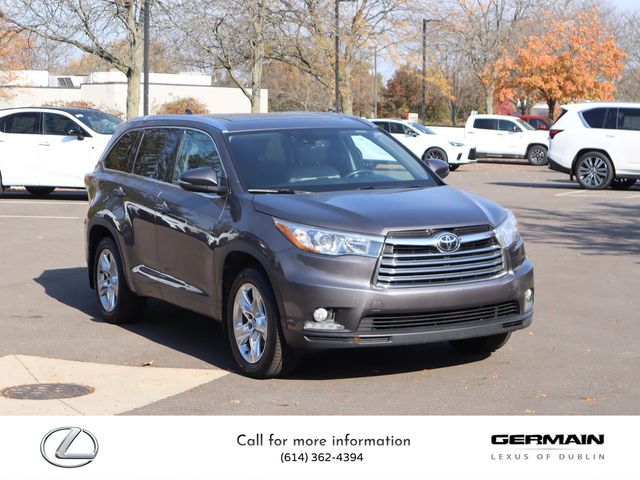 2016 Toyota Highlander Limited Platinum