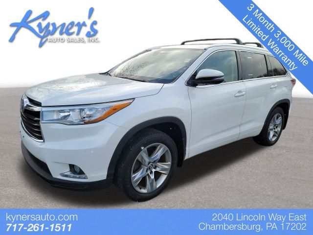 2016 Toyota Highlander Limited Platinum